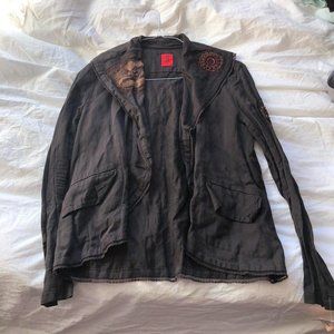 issey miyake haat heart linen jacket